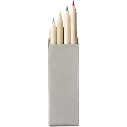 4 db-os ceruzakészlet, natúr